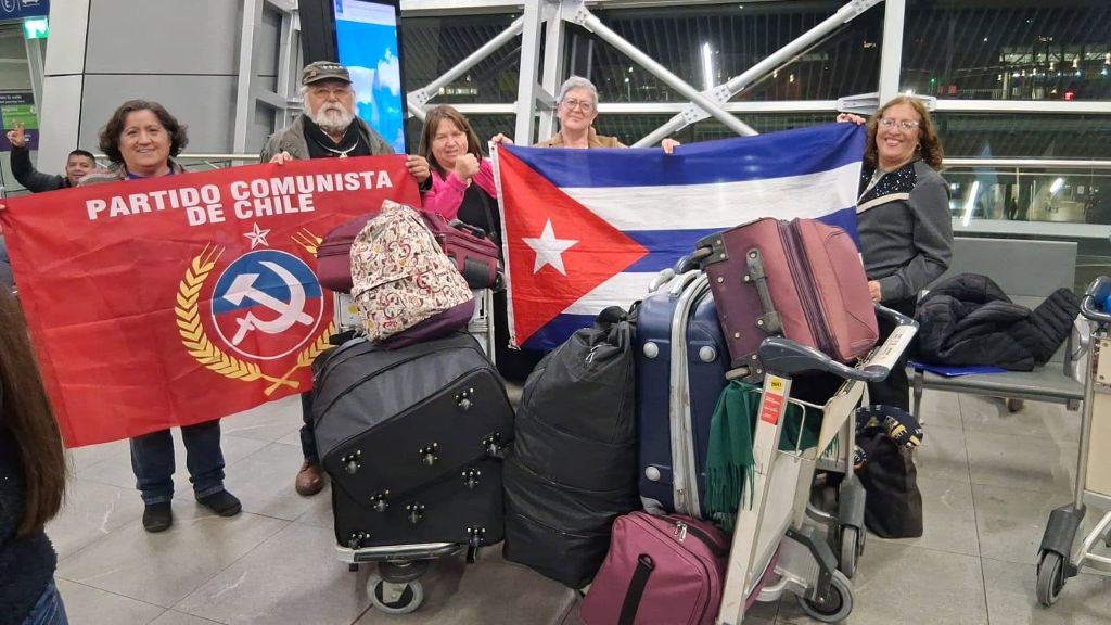 Brigadistas chilenos de la solidaridad con Cuba