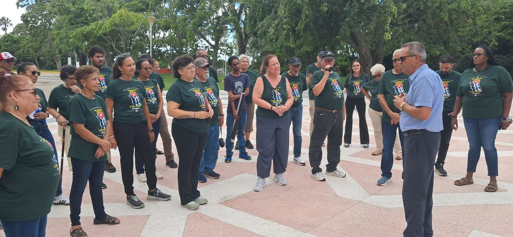 Brigada Juan Rius Rivera, en Santa Clara.