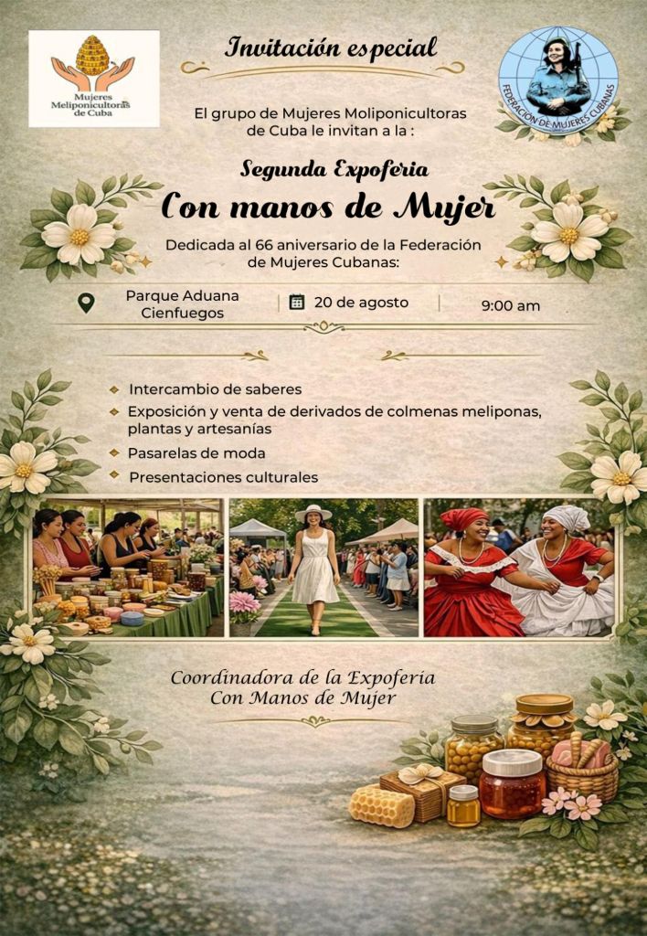 Expo-Feria con Manos de Mujer, en Cienfuegos.
