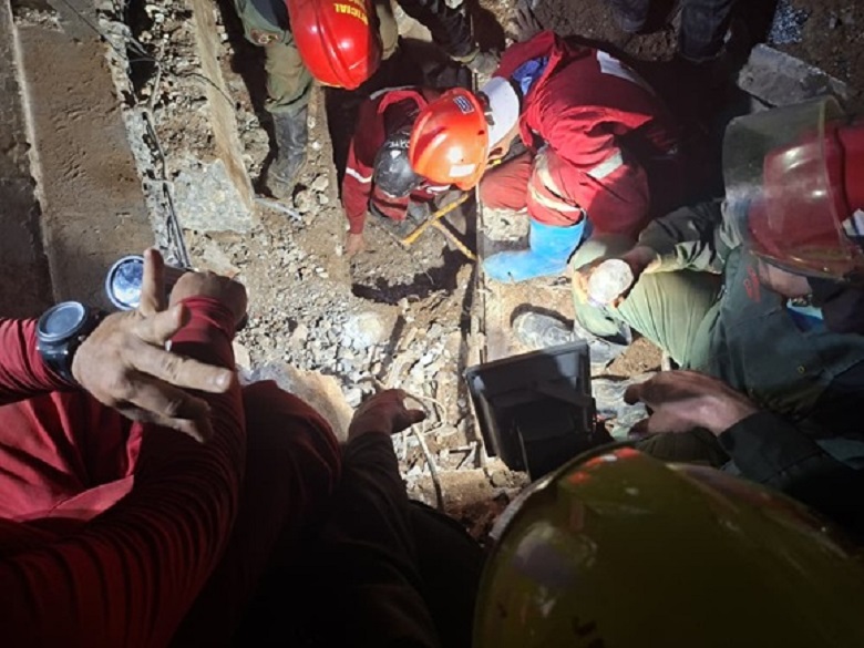 Siguen labores de rescate en escuela con desplome parcial en Cuba