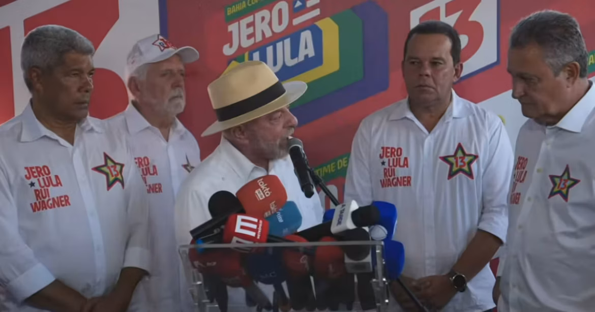 Lula en Salvador, Bahía