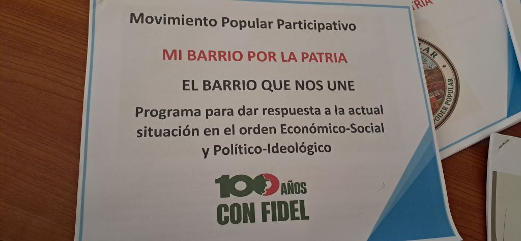 Mi Barrio por la Patria