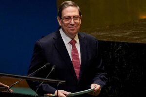 Bruno Rodríguez en la ONU: Cuba es una nación de paz