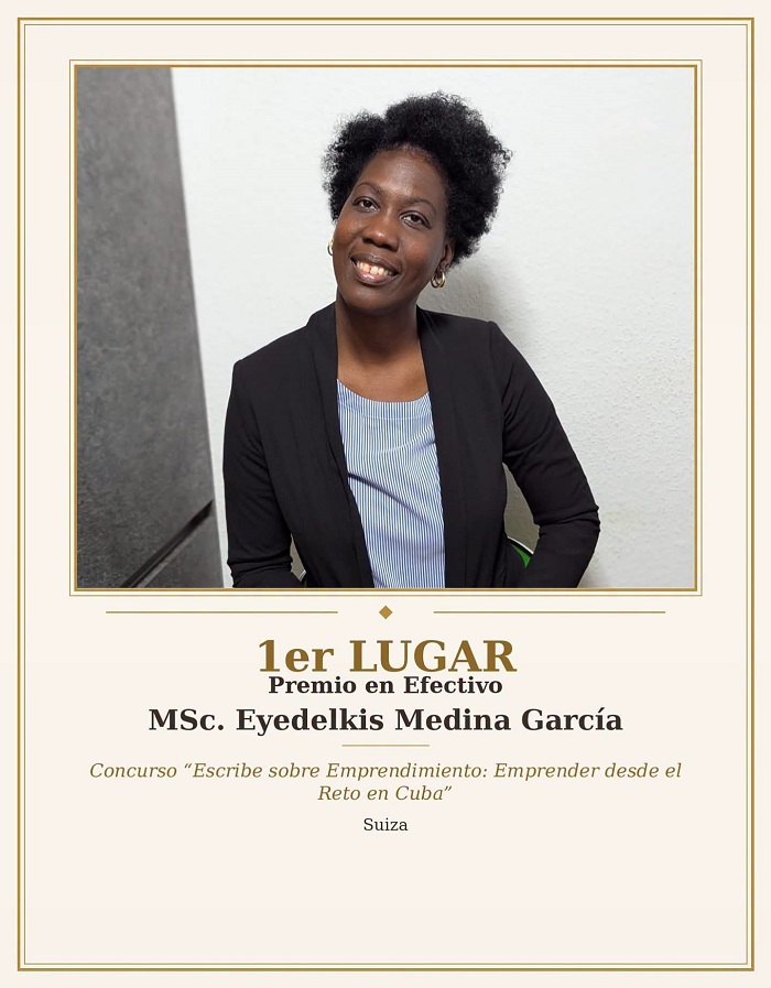 Eyedelkis Medina, un premio y las raíces que cruzan fronteras