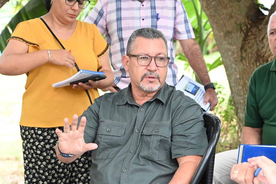 Chequea Díaz-Canel rehabilitación de la fuente de abasto de agua Cosculluela