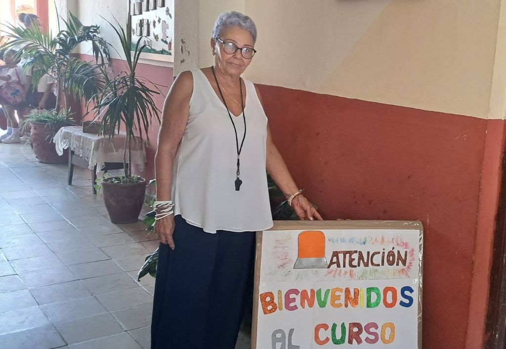 María Julia Ribalta, directora seminternado 13 de Marzo, Santa Clara.
