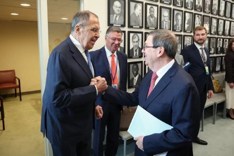 Cancilleres de Cuba y Rusia
