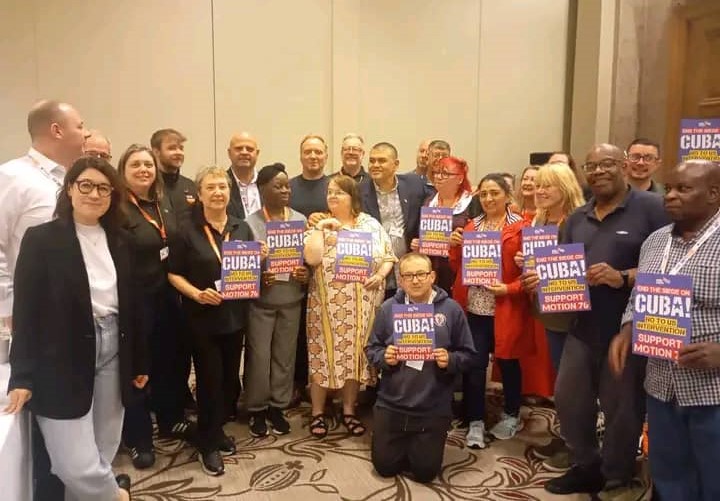 ¡Cuba no está sola!: voces obreras desde Londres