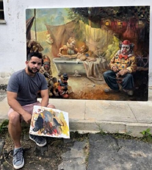 Ecos de la Eternidad: Enrique Alfonso conversa con Dante desde la pintura