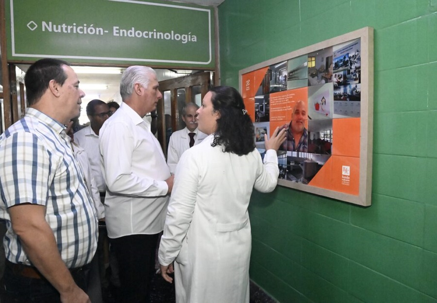 Díaz-Canel a personal de la Salud: “Ustedes son parte de nuestra victoria en la ONU”