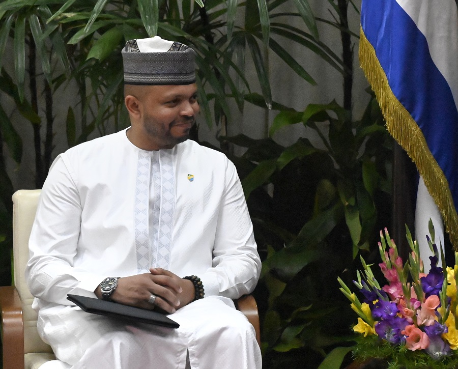 Recibe Díaz-Canel a Secretario General de la Organización de Estados de África, Caribe y Pacífico