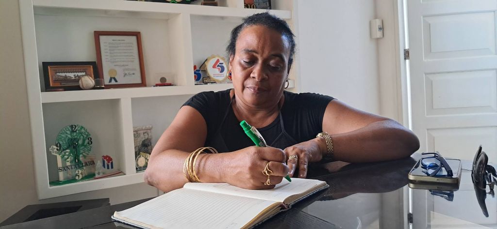 Tania Delgado Aceo, delegada del Poder Popular en Villa Clara.