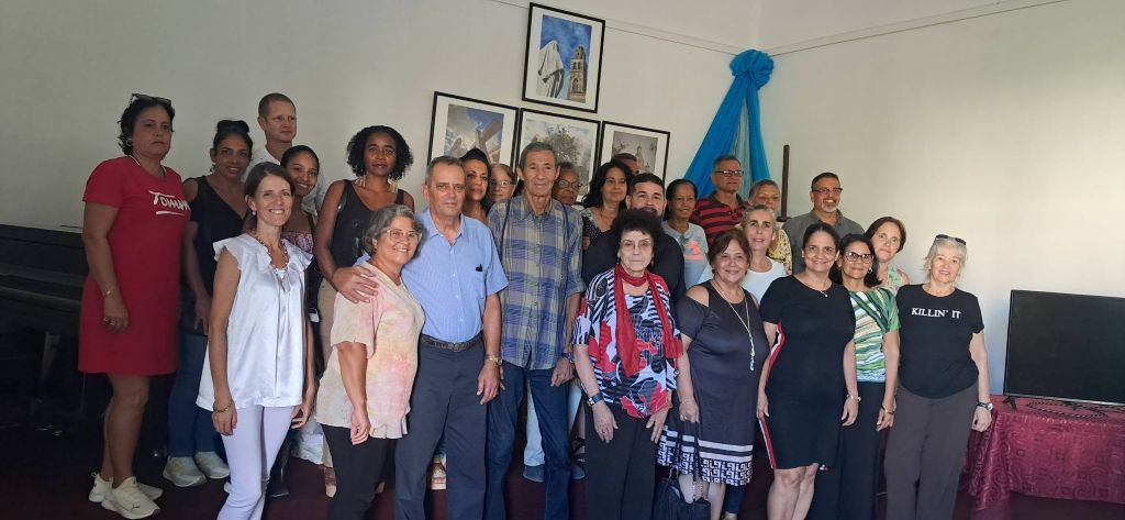 Participantes en el Taller Memoria Histórica de Fidel Castro